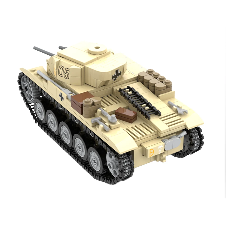 Военная деталь времен Второй мировой войны улучшенные строительные блоки