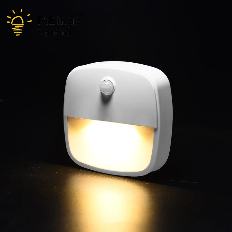 

LED Motion Sensor Night Light Body Induction Lamp Rechargeable Wireless Energy Saving Night Light Kitchen Bedroom Wall Lamps