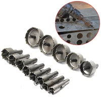 16 53mm 13pcs hss hole saw set tungsten carbide tip tct core drill bit hole saw for metal stainless steel cutter hole openner