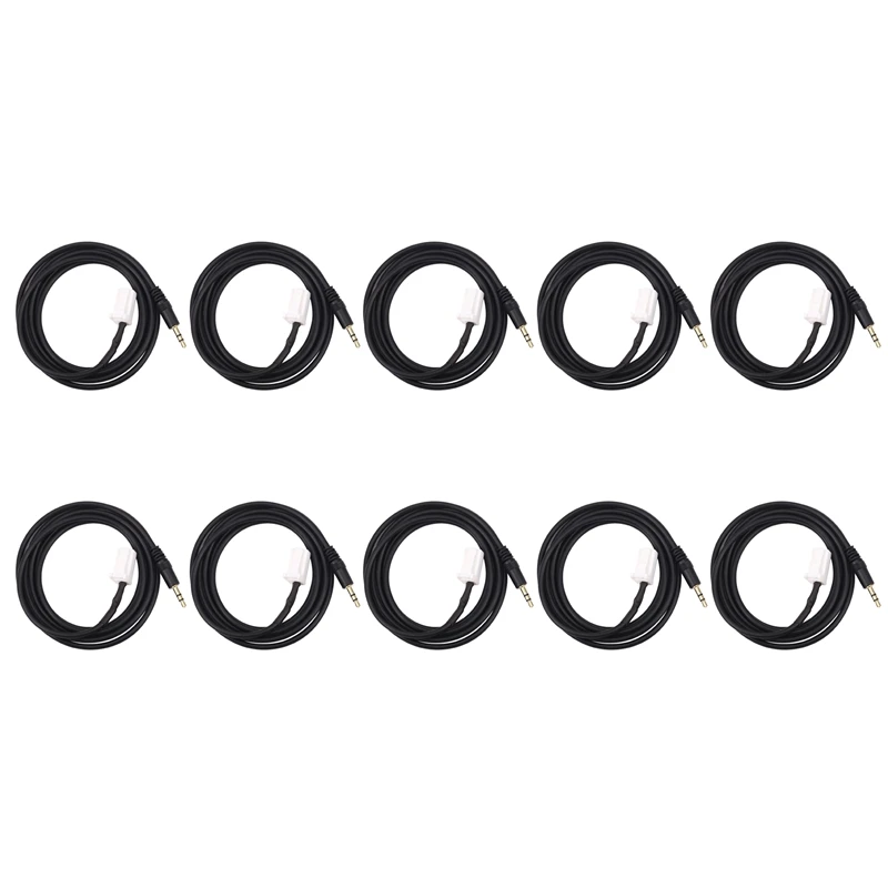 10X автомобильный AUX-адаптер аудиокабель 8-контактный разъем для Suzuki HRV Swift Jimny Vitra