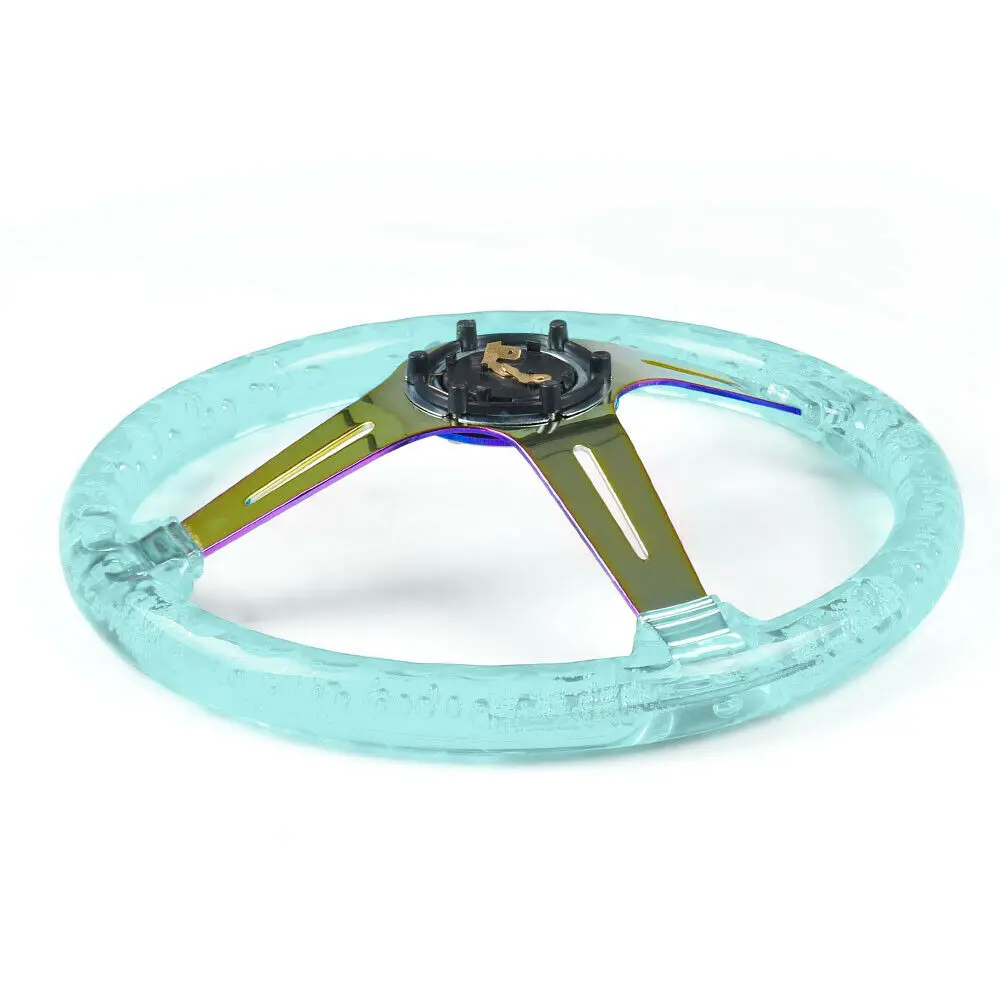 Универсальный Автомобильный руль 350 мм Deep Dish Racing Neo Chrome