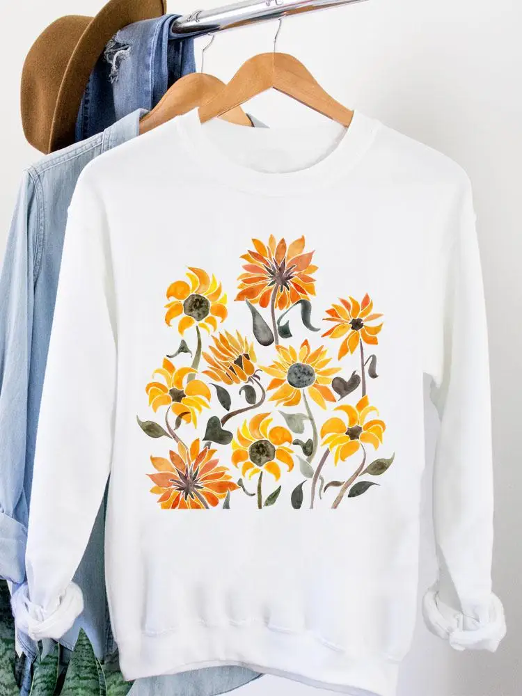 

Пуловеры, женская одежда 90-х, модные толстовки, Женская осенне-Весенняя красивая зимняя женская толстовка с графическим принтом и круглым в...