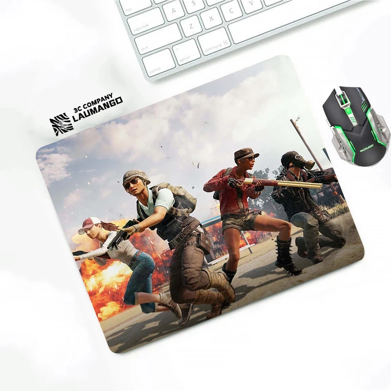 

Коврики для мыши PUBG, компьютерный коврик, коврик, аниме аксессуары для игрового стола, милый женский игровой мультяшный коврик для мыши
