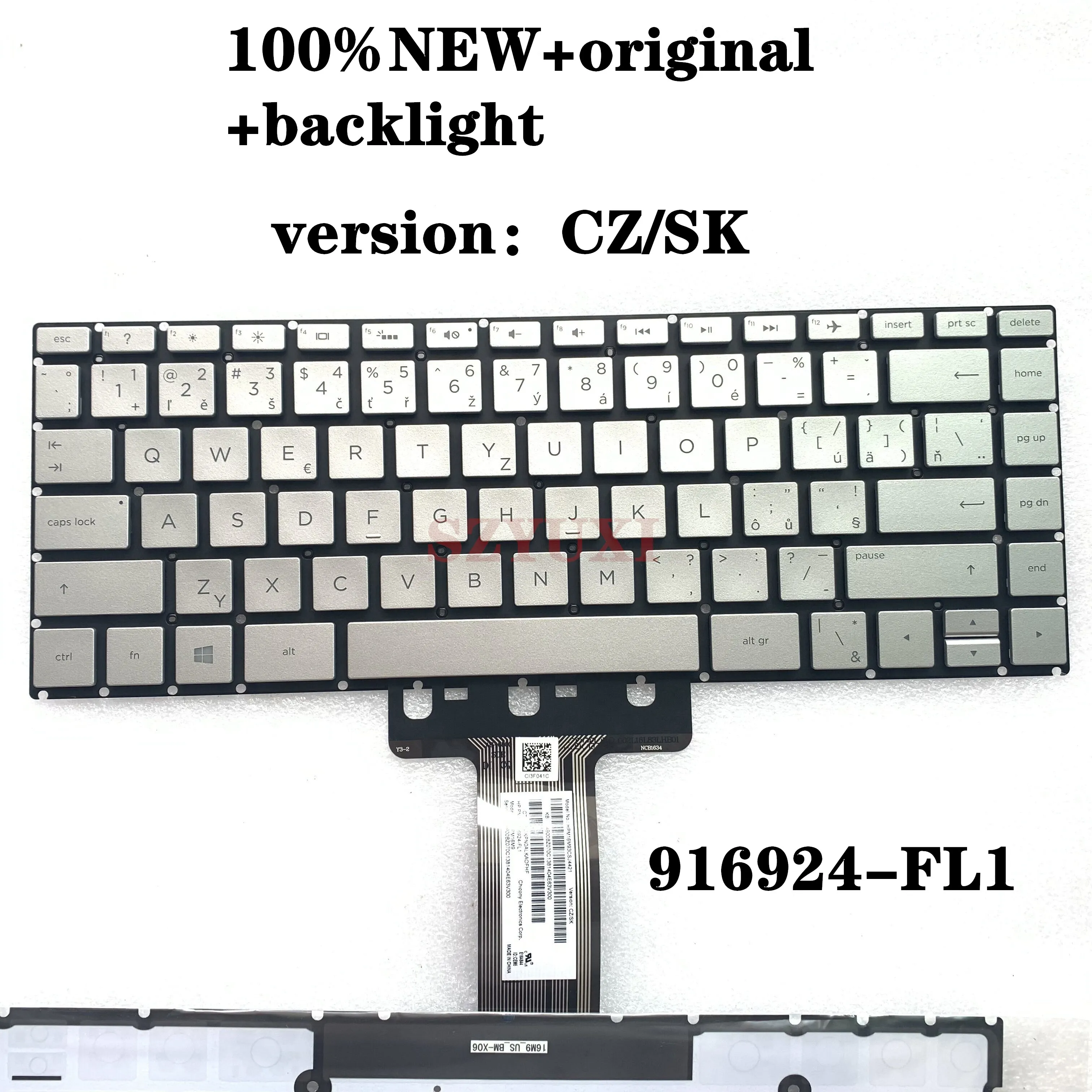 

Клавиатура с подсветкой 916924-FL1 для HP Pavilion X360 14-BA 14T-BA 14M-BA 14-BS 14-BW 14-BF 14G-BR 240 G6 245 G6 246 G6