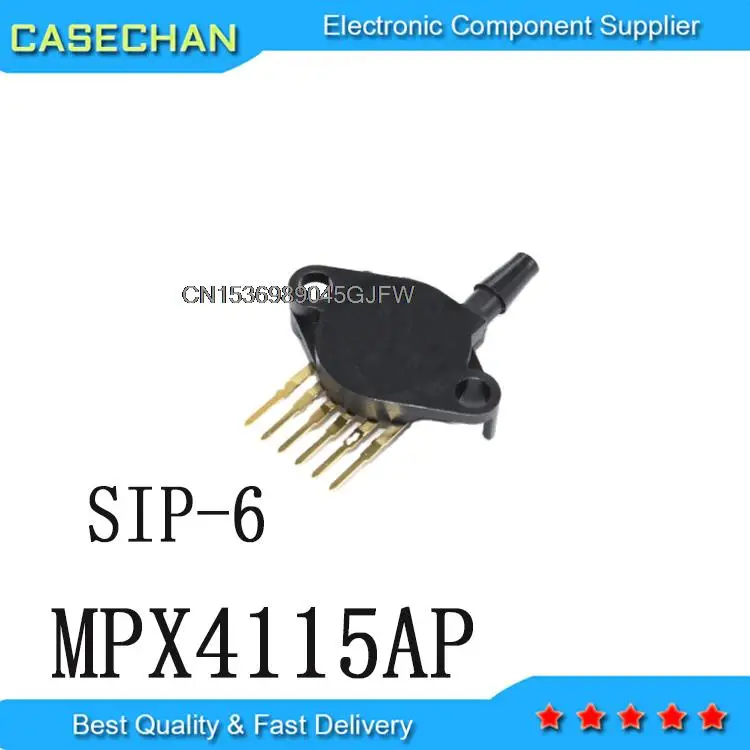 Новые и оригинальные MPX4115 SIP-6 MPX4115AP, 2 шт.