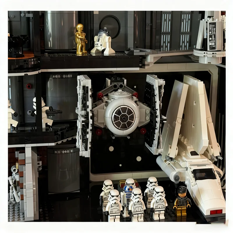 Фото 202 шт. MOC, лучшие подарки, покупка TIE, звездная боевая модель, строительные рождественские подарки, блоки, игрушечное строительство, креативная идея, образование №2