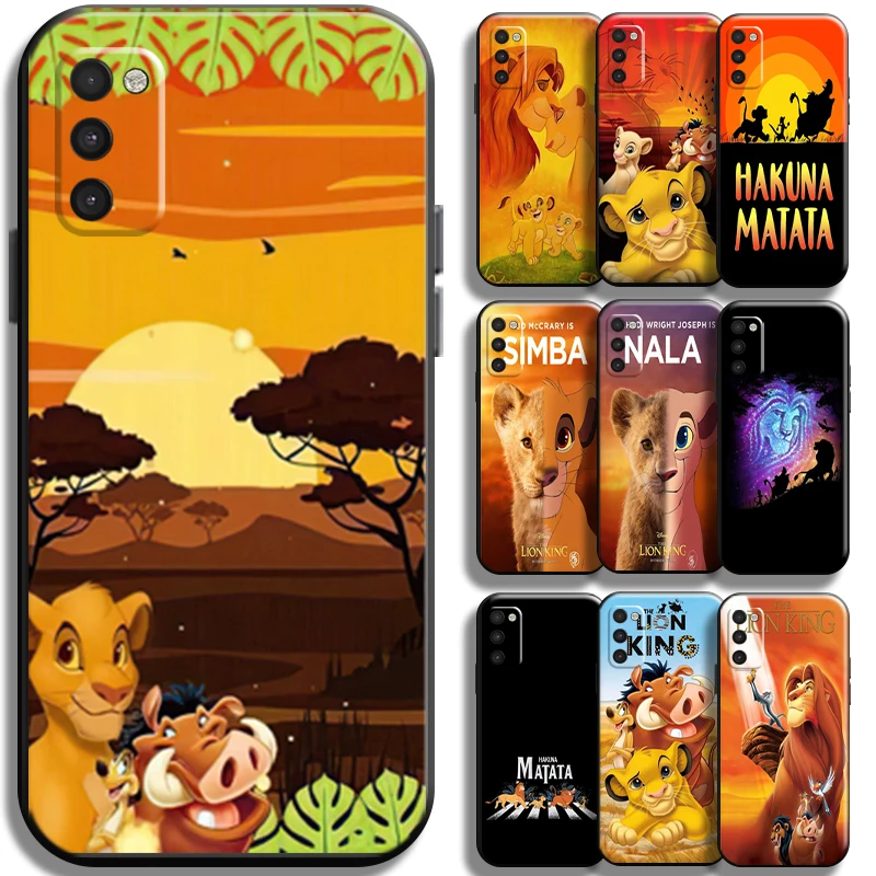 

Disney The Lion King Simba Phone Case For Samsung Galaxy M10 Cover Soft TPU Shockproof Shell Carcasa Cases Liquid Silicon Coque