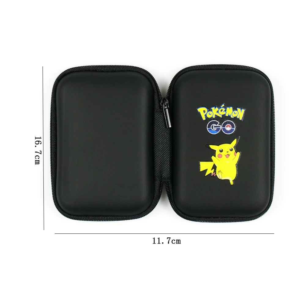 2022 карты для игр Pokemon Pikachu вместительный держатель карт альбом Жесткий Чехол книг