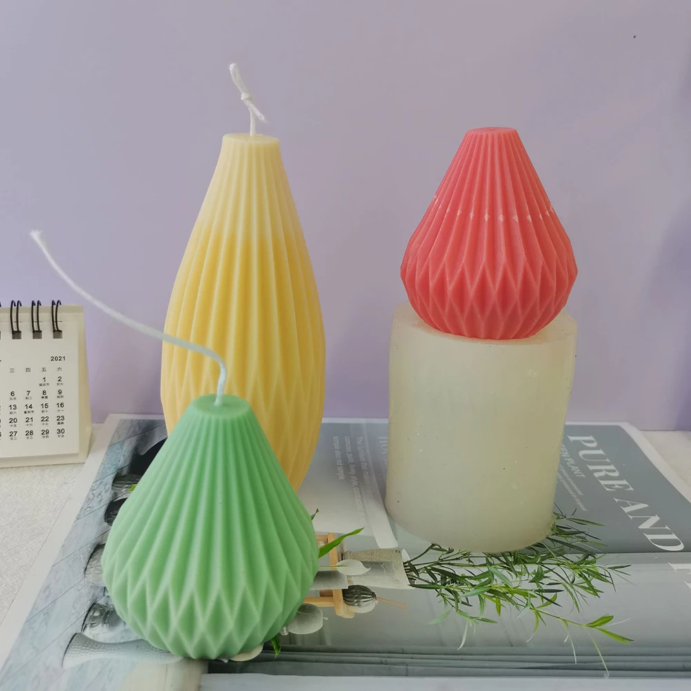 

Silicone Mold for Candle Making Geometric Shape Epoxy Resin Chocolate Cake DIY