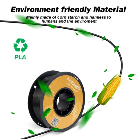 KINGROON 10кг Смешанный PLA Фिलाмент 1.75мм для 3D-принтера