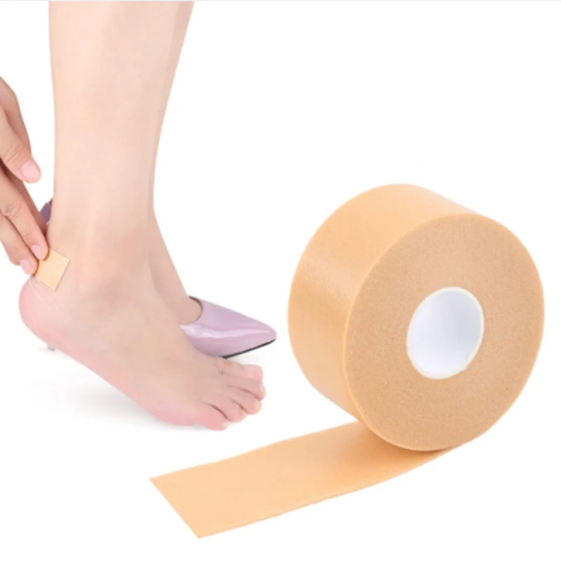 

5m Length Women Silicone Gel Heel Cushion Protector Foot Feet Care Shoe Insert Pad Insole Useful Heel Protector Cushion Gifts