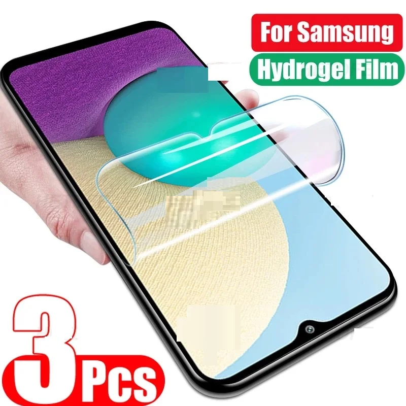 

3PCS Hydrogel Film For Samsung Galaxy A04S A03 A13 A33 A53 A73 M13 M23 M33 M53 M02 M12 M22 M32 M42 M52 M62 Screen Protector film