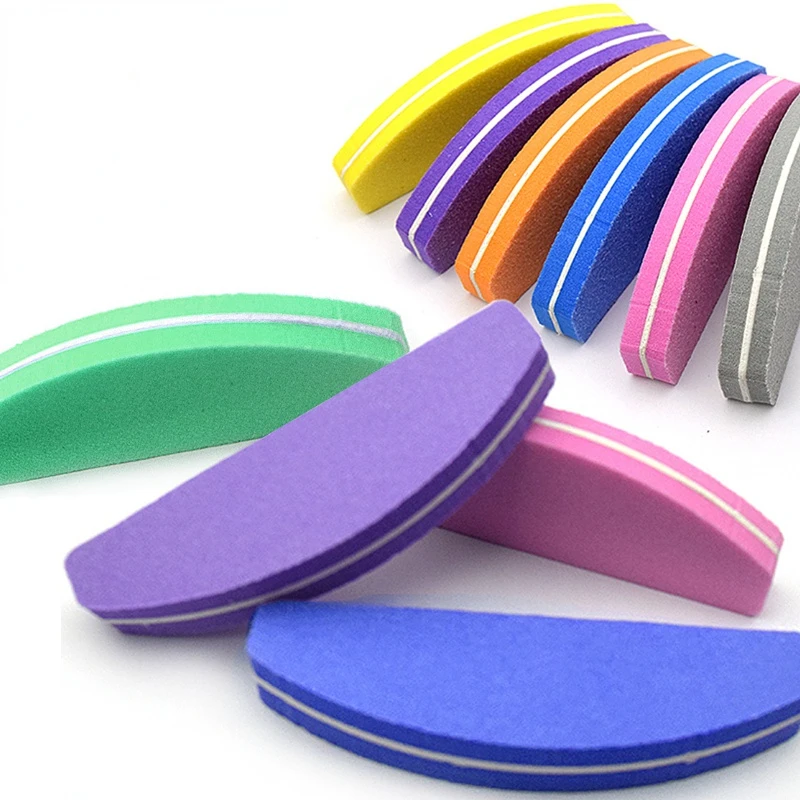 

10pcs Grit Nail Files Washable Double-Side Emery Board Nail Buffering Files Salon Manicure Tools Supplier Nail File