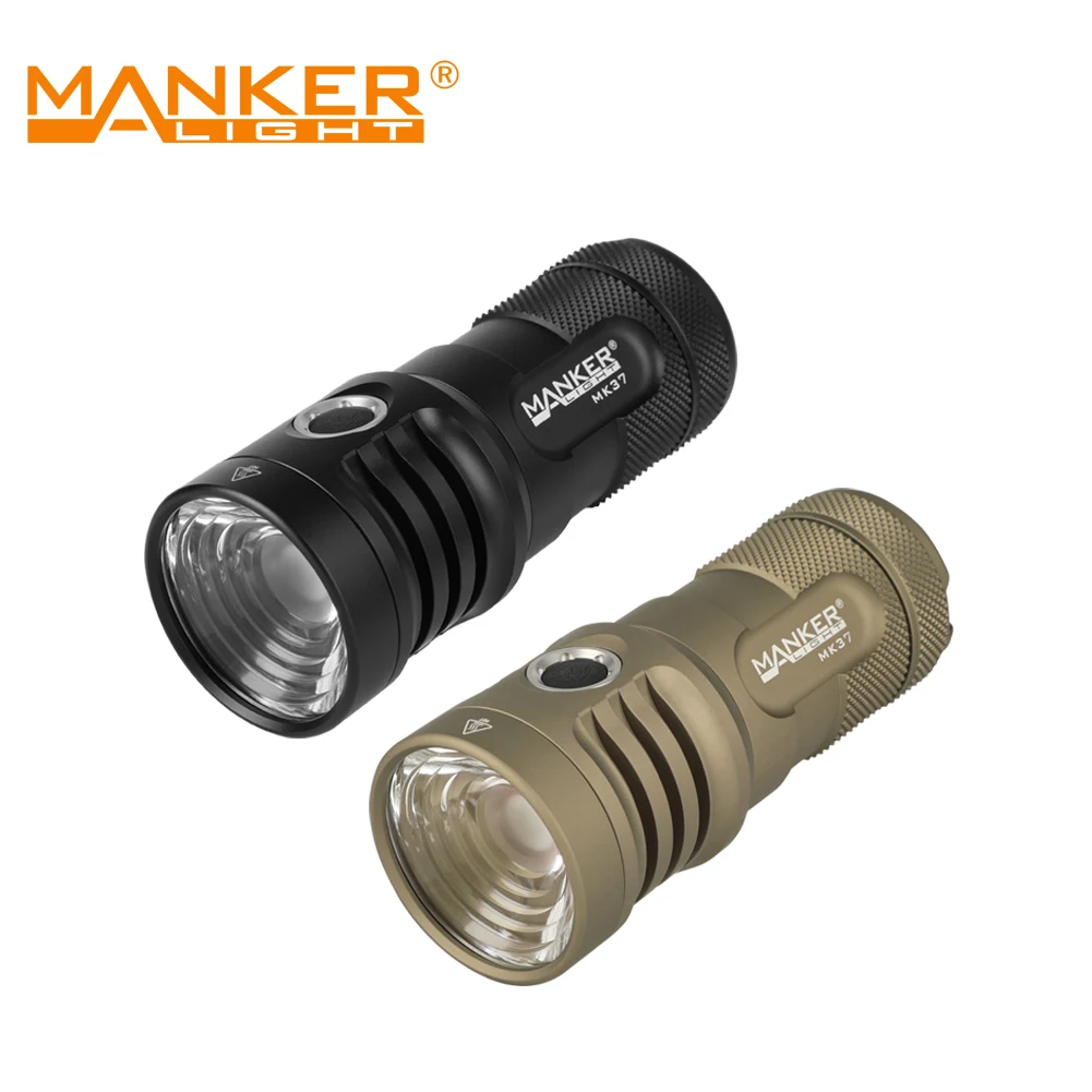 Прожектор Manker MK37 высокой мощности 5800 люмен 935 метров/3000 1450 метров карманный