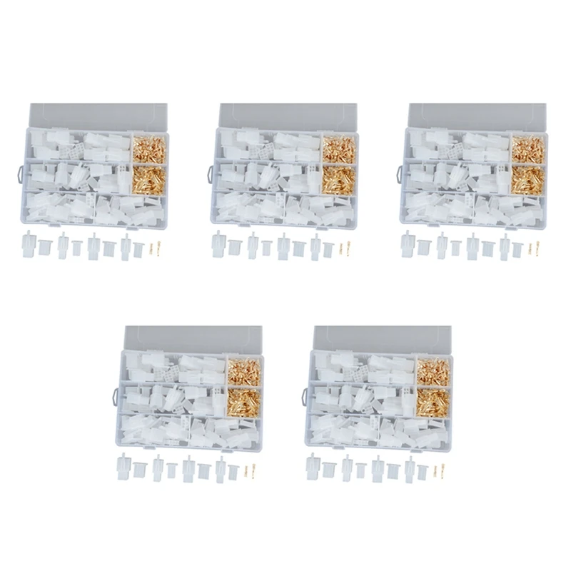 

5 Box 2 3 4 6 Pin Plug Connector Flat Plug Motorcycle Scooter Car