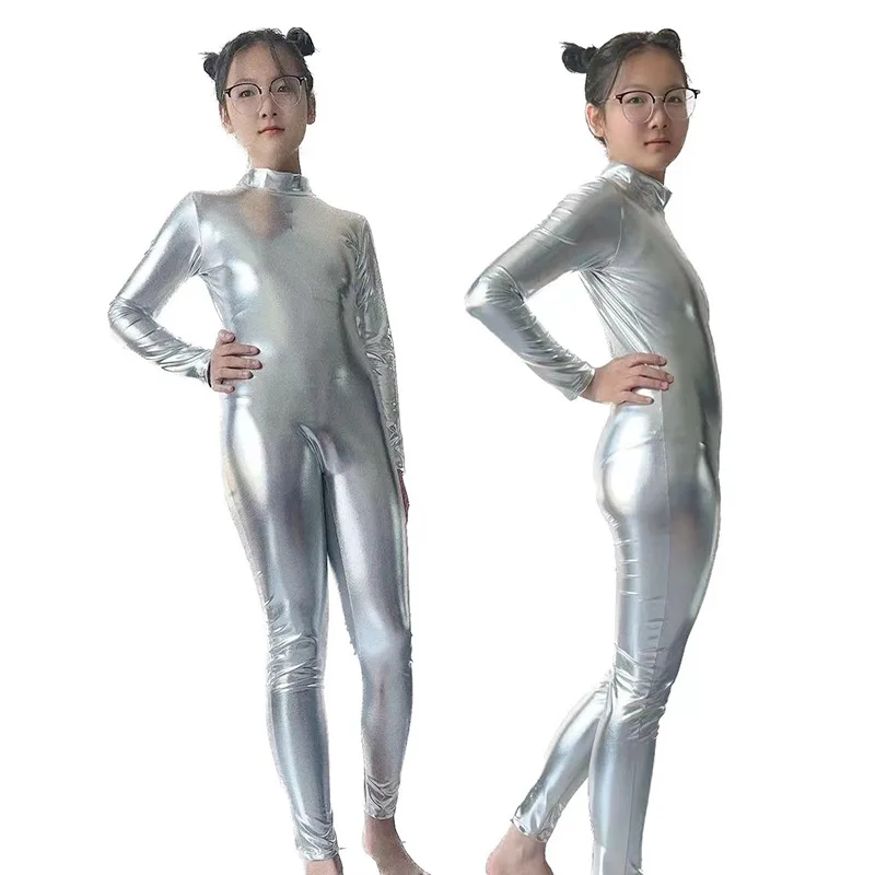 Детские бронзовые колготки на Хэллоуин Обрезанные безголовые приклеенные