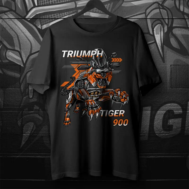 Футболка Tiger 900 Motorrad Enthusiast Rider 100% футболка Baumwolle S-3XL