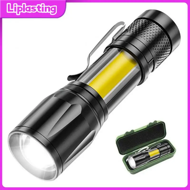 

Светодиодный фонарик со встроенным аккумулятором, задний фонарь с фокусировкой, 2000 люмен, Usb-зарядка, Мини светодиодный фонарик, оптовая продажа, регулируемый, Новинка