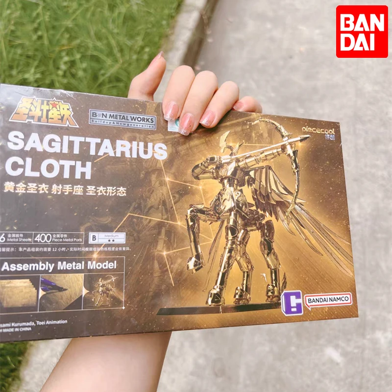

Оригинальная сборная металлическая модель Bandai Bnmw Saint Seiya Стрелец ПВХ экшн-модель статуя фигурки аниме коллекционные игрушки для взрослых и детей