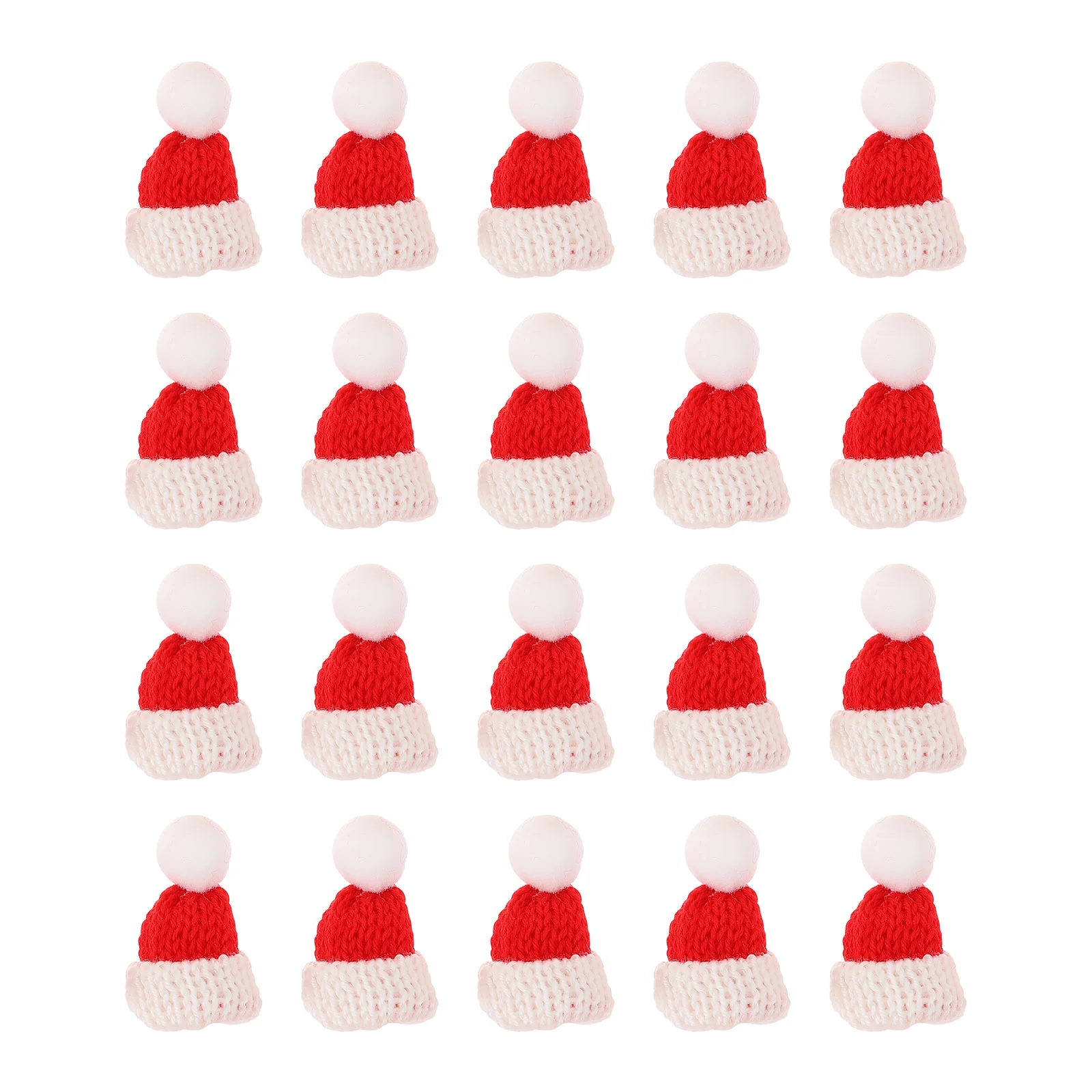 

Шапки Мини Рождественская шапка Санта-Клаус украшение для елки леденец ремесла крышка флакон Клаус самодельные обертки конфеты бутылки Ак...