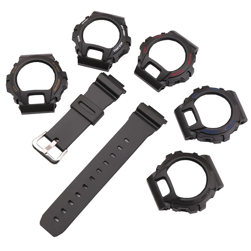 Watch Accessories are available with for Casio 6900 Series resin strap sport watch bands for men and women