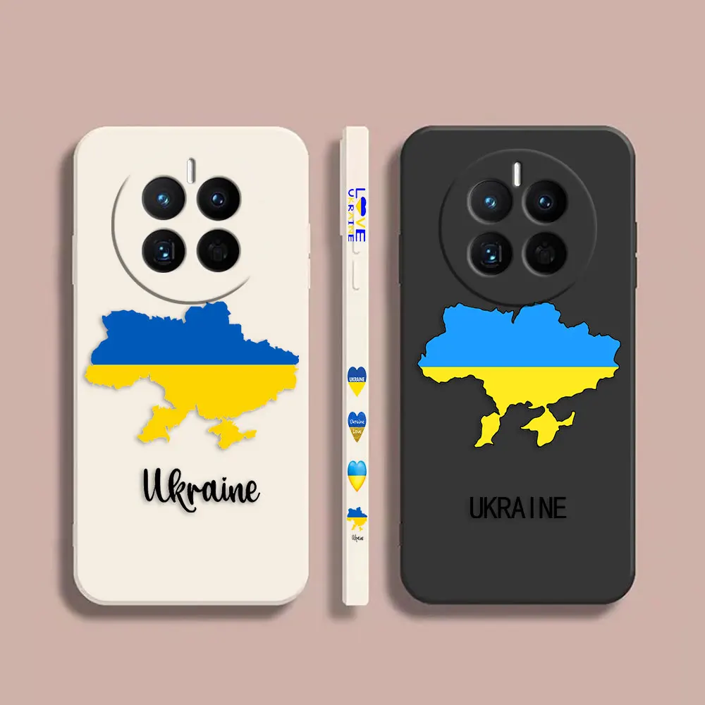 

Phone Case For Huawei MATE 10 20 20X 30 40 50 P20 P30 P40 P50 P60 PRO PLUS Case Funda Cqoue Shell Capa New Ukraine Flag Pattern