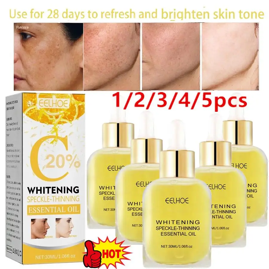 

Антивозрастная отбеливающая сыворотка с витамином C, сыворотка для лица против морщин, уход за кожей с гиалуроновой кислотой