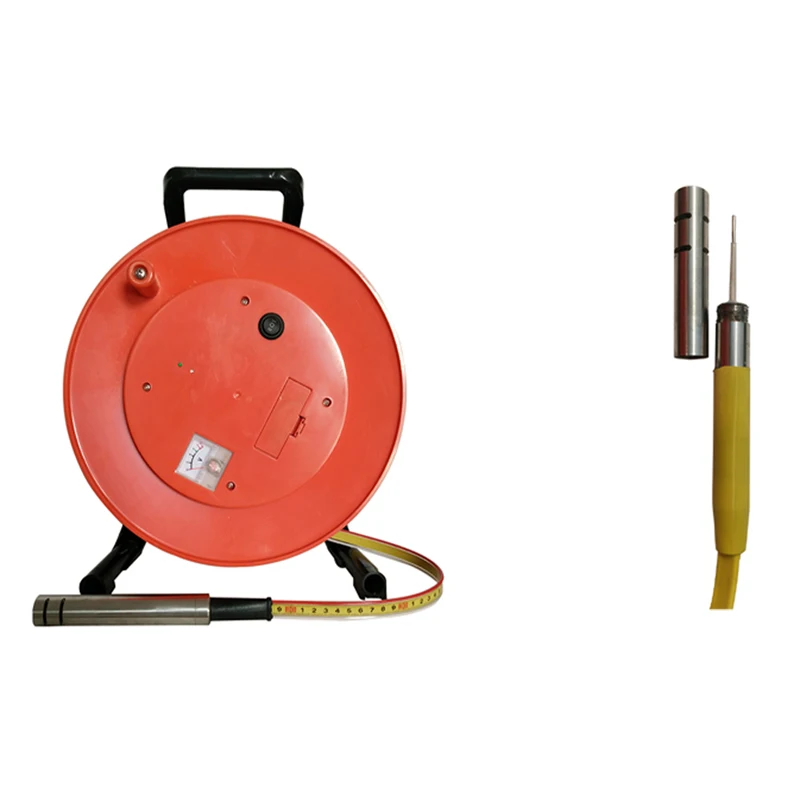 

PQWT-SW500m Water well Drilling Borehole Drilling Dam Observation indicator the steel ruler water level gauge with sound