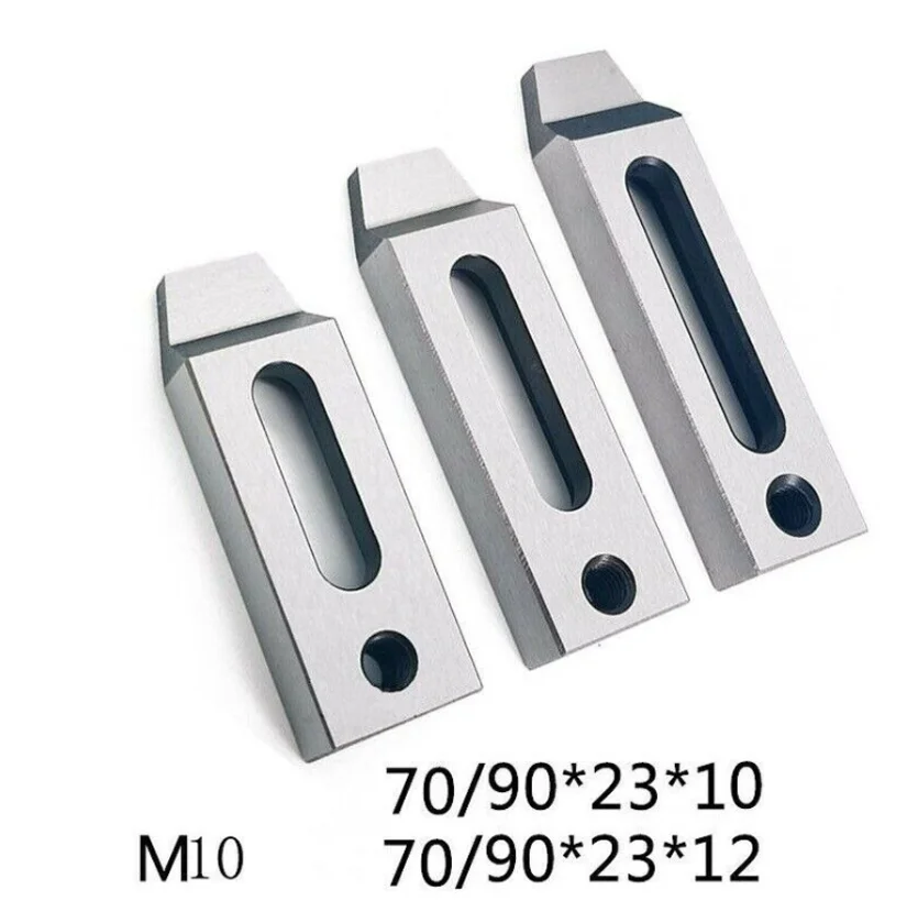 

Wire EDM Stainless Steel Jig Holder Clamp 70-90mm M10 Screw CNC Lathe Claw 2PC