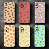 cartoon bear panda phone case for xiaomi redmi 7 7a 8 8a 8t 8 2021 9 9t 9a 9c 9s 7 8 9 pro 5g liquid silicon soft