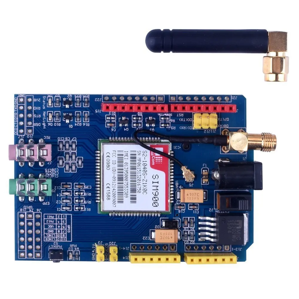 Фото SIM900 GSM GPRS четырехдиапазонный модуль макетная плата для Arduino Raspberry Pi №5