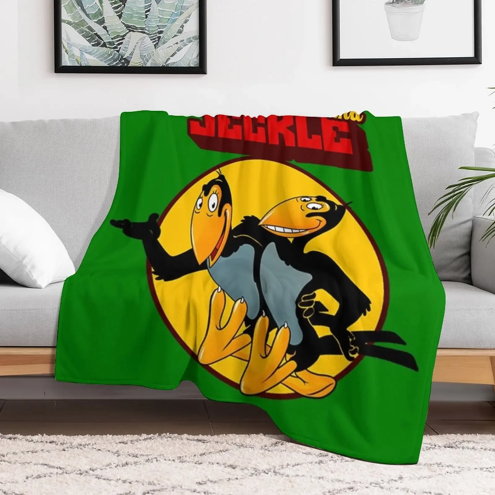Одеяло Heckle and Jeckle Декоративные одеяла для дивана и