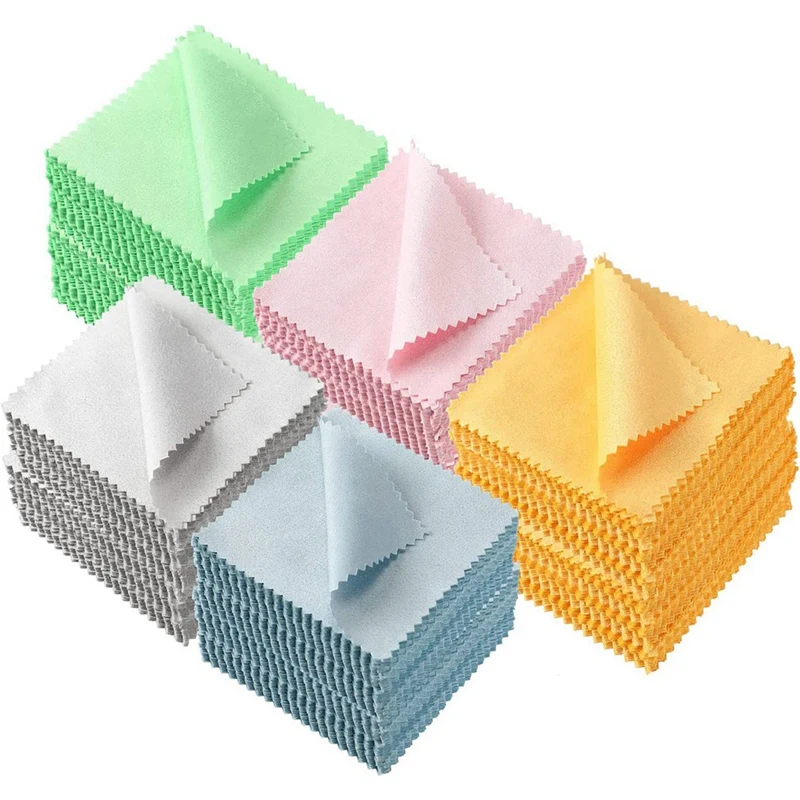 

500 шт., салфетки для полировки ювелирных изделий