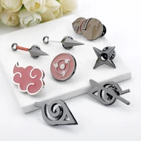 naruto anime accessories brooch enamel brooch for men women alloy badge cowboy clothes bag pin sweet jewelry gift for friends