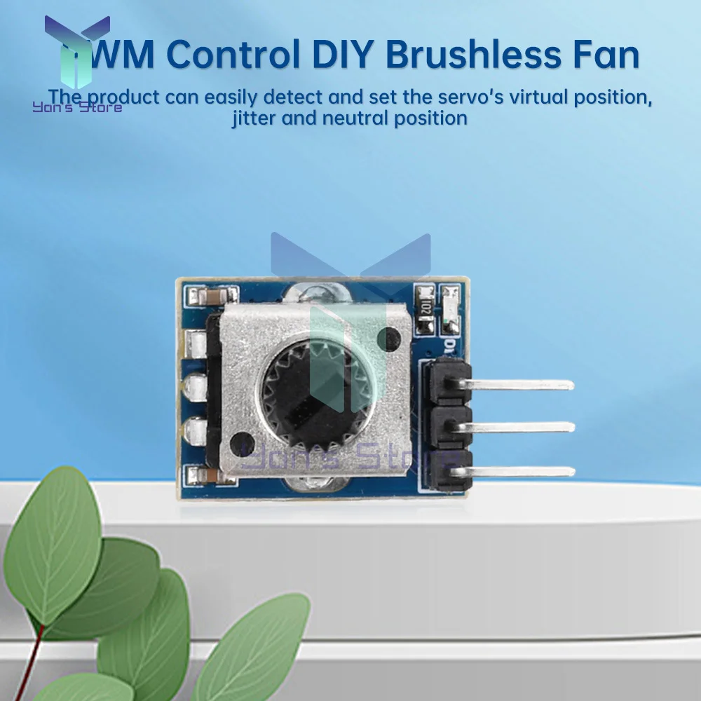 3 шт. Маленький серводвигатель электрический тюнинг тестер ШИМ-управление DIY