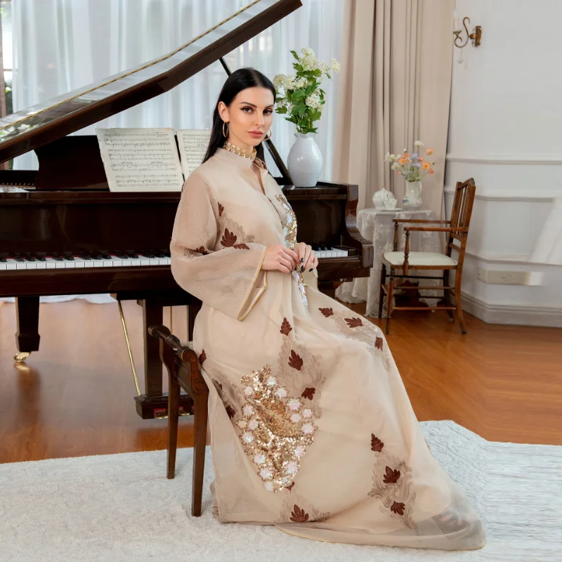 Muslim Women Dress Abaya Islamic Clothing Dubai Saudi Robe Turkish Modesty Modest Dresses Abayat Evening Dresses Musulmans