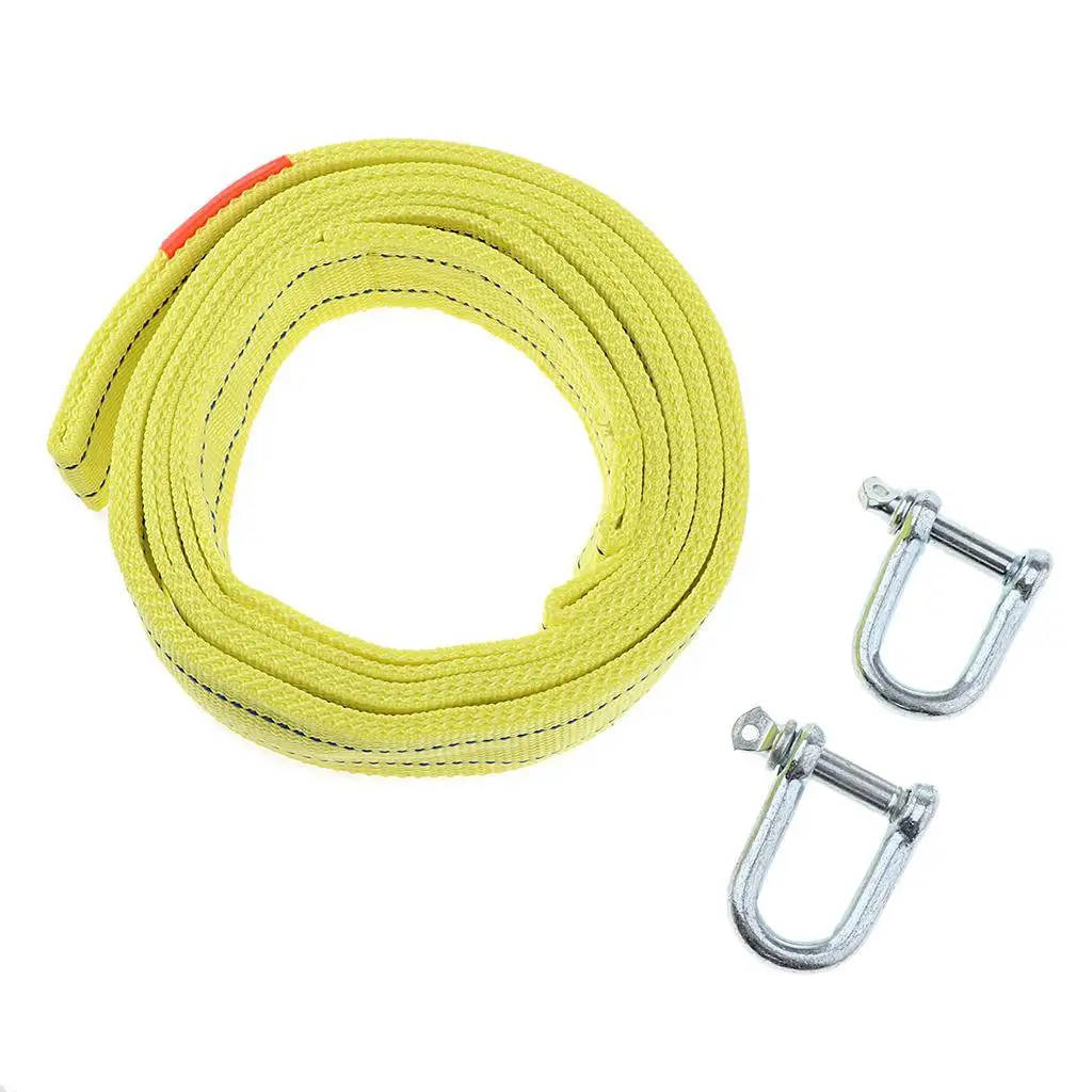 

16ft High-performance Tow Strap with Hook with 5 Tons Load Capacity 660g