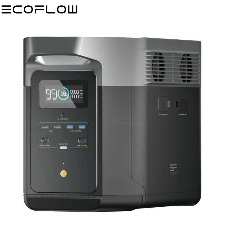 Портативная электростанция ECO FLOW DELTA 2 LiFePO4 1800 Вт/ч Вт