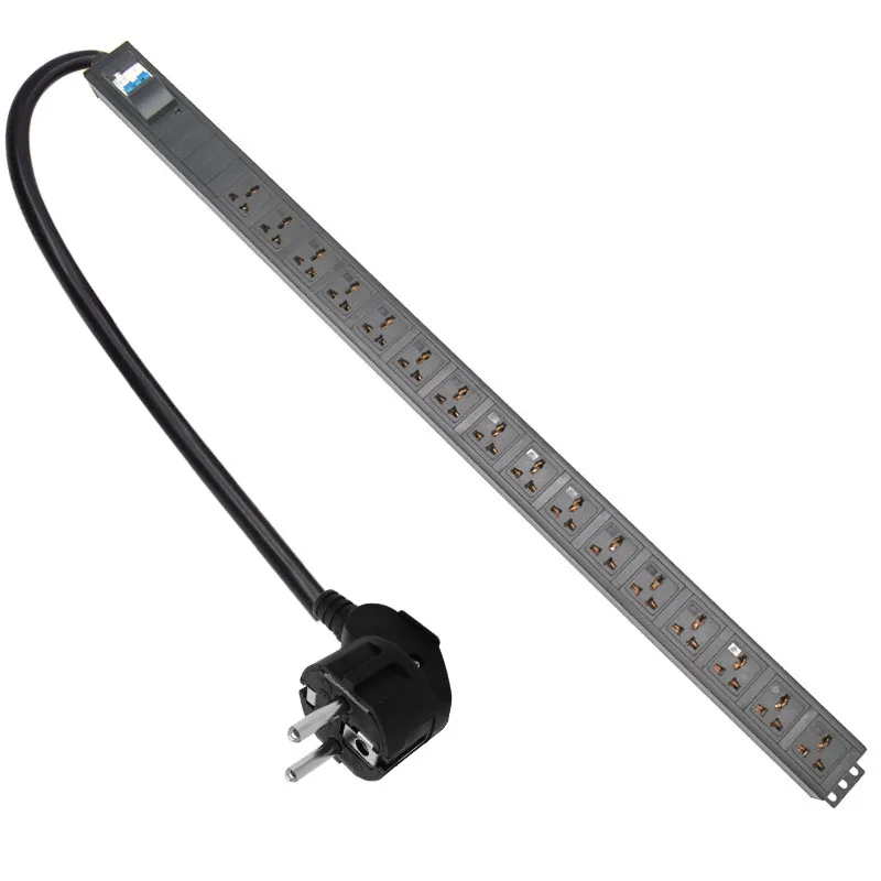 

Удлинитель PDU 10 А/20 А, аудиошумный фильтр переменного тока, силовой кондиционер, очиститель питания, защита от перенапряжения с 16 универсальными розетками