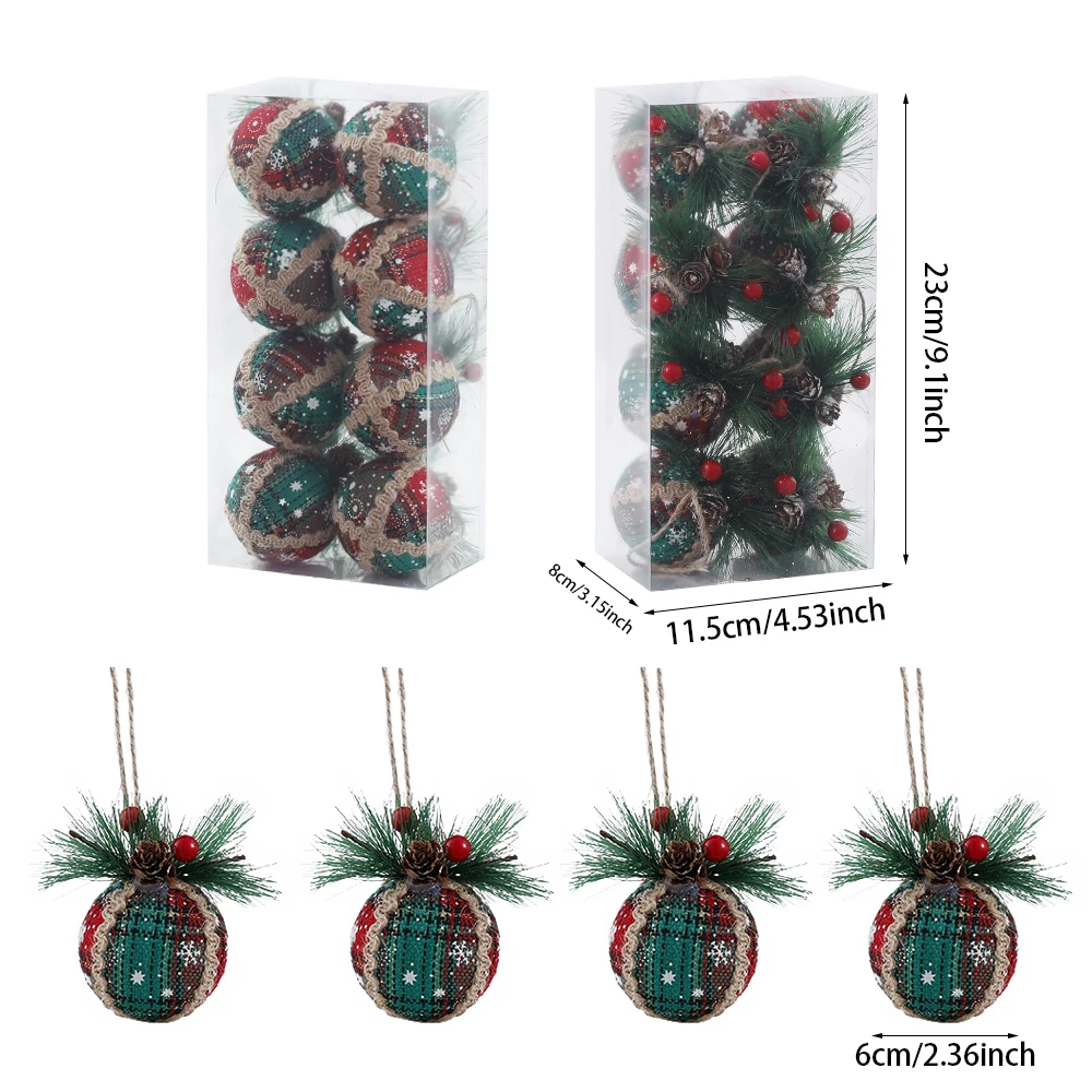 

Рождественские шары BALONAR 8/16 шт.