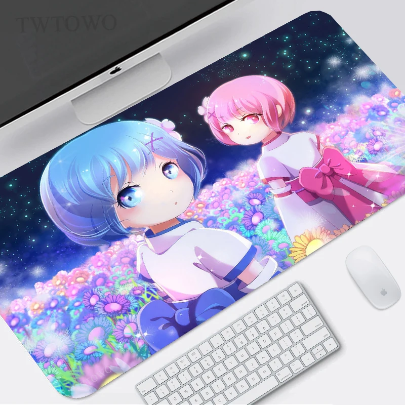 

Re:life in a Different World From Zero Mouse Pad Gamer XL Custom Mousepad XXL Mouse Mat Anti Slip Natural Rubber Soft Mouse Mat