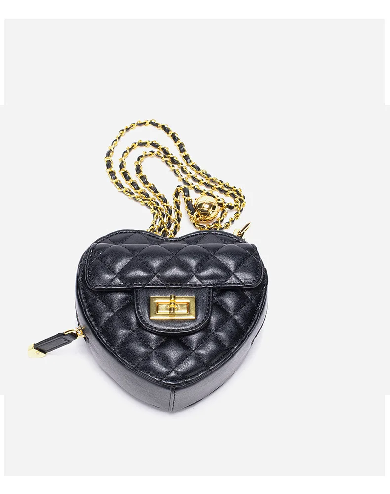 

Love bag golden ball chain shoulder bag summer 2022 new niche live Lingge chain messenger bag women's bag handbag
