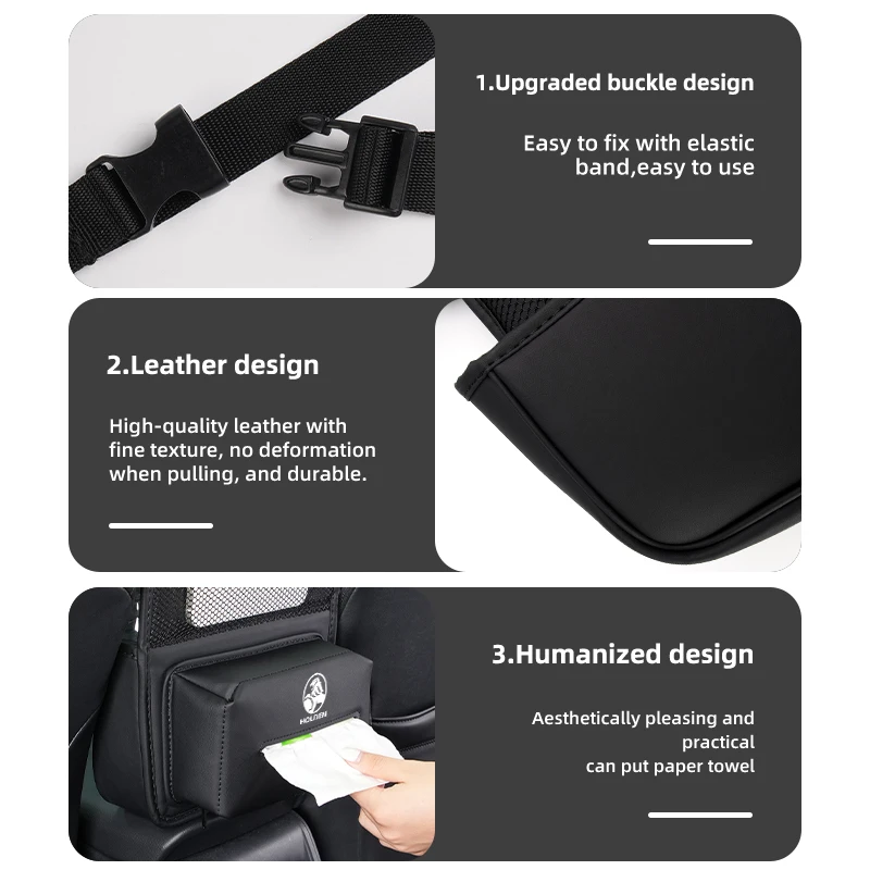 Сумка-Органайзер на спинку сиденья автомобиля с несколькими карманами