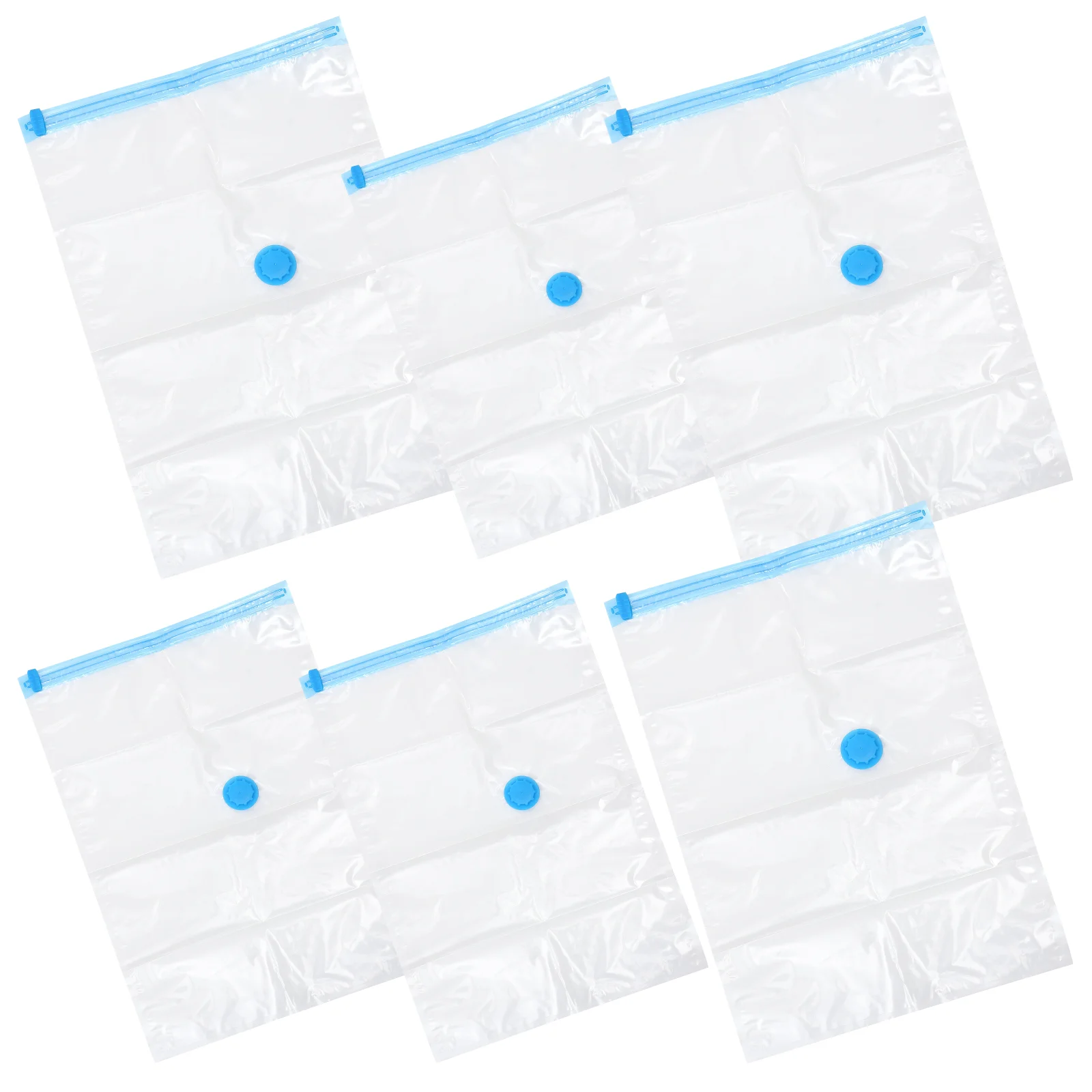 

1 Set Vacuum Storage Bags Space-saving Vacuum Quilt Clothes Pillow Bedding Bag with Hand Pump