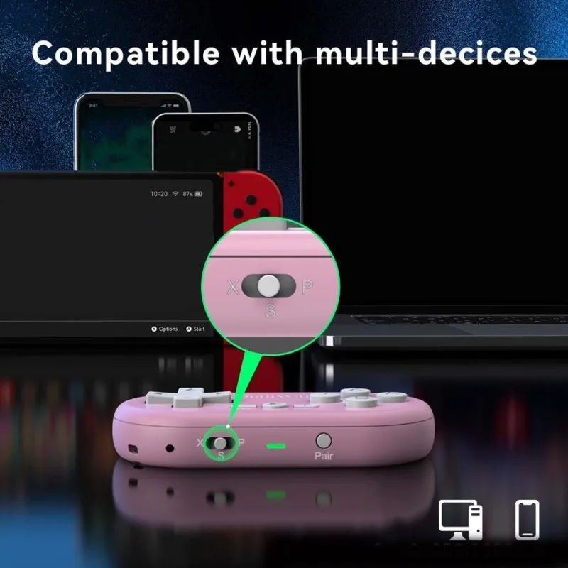 Мини-контроллер SHANWAN Keychain Bluetooth для игровой консоли Switch (art.: 3920dbb82239e) - 3920dbb82239e