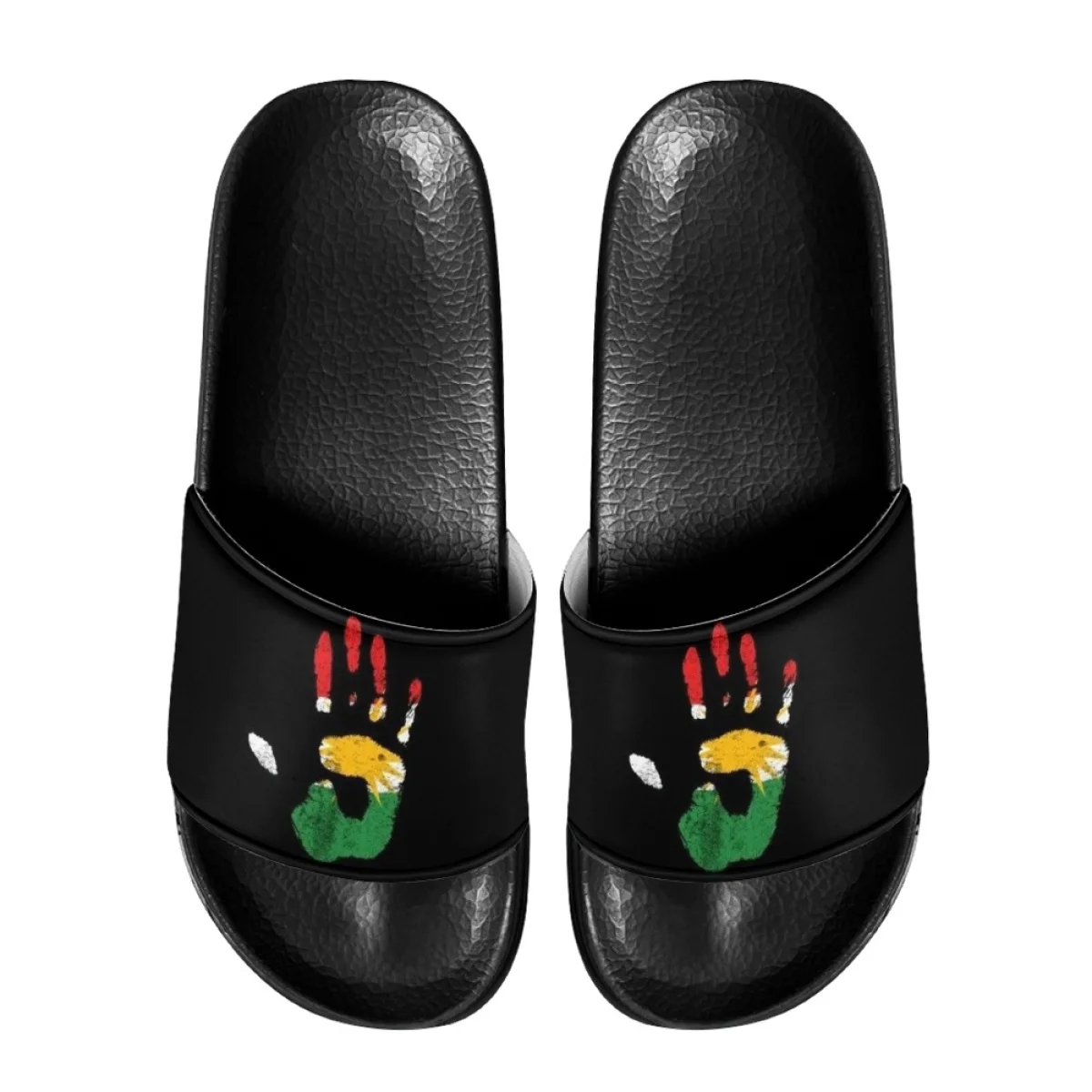 

Шлепанцы Nopersonality женские домашние, сланцы с флагом Курдистана, Простые сандалии, удобные Тапочки