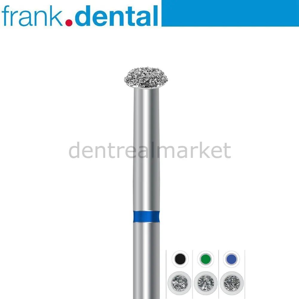 

Frank Dental - Diamond Dental Burs - 824A Blue Belt Diamond Burs - For Tubine - 5 pcs - Made in Germany Diamond Burs-Made in Germany