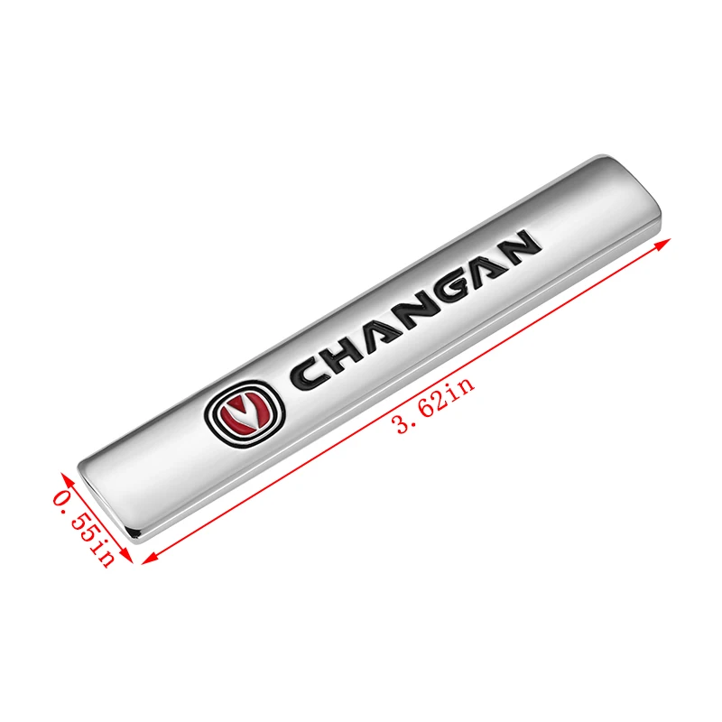 Новый 3D Алюминиевый задний значок наклейка для багажника автомобиля
