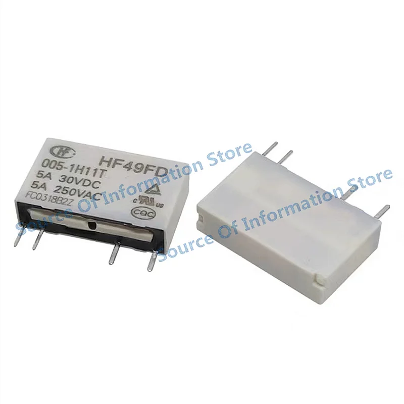 10 шт. реле HF49FD 005 012 024-1H11 1H12 1H11T 1H12T 5 в 12 В 24 постоянного тока 100% Новый оригинальный