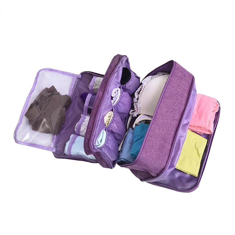 

Underwear Storage Bag Travel Bra Organizer Women Men Socks Cosmetics Clothes Pouch Stuff Goods Accessories Supplies Products